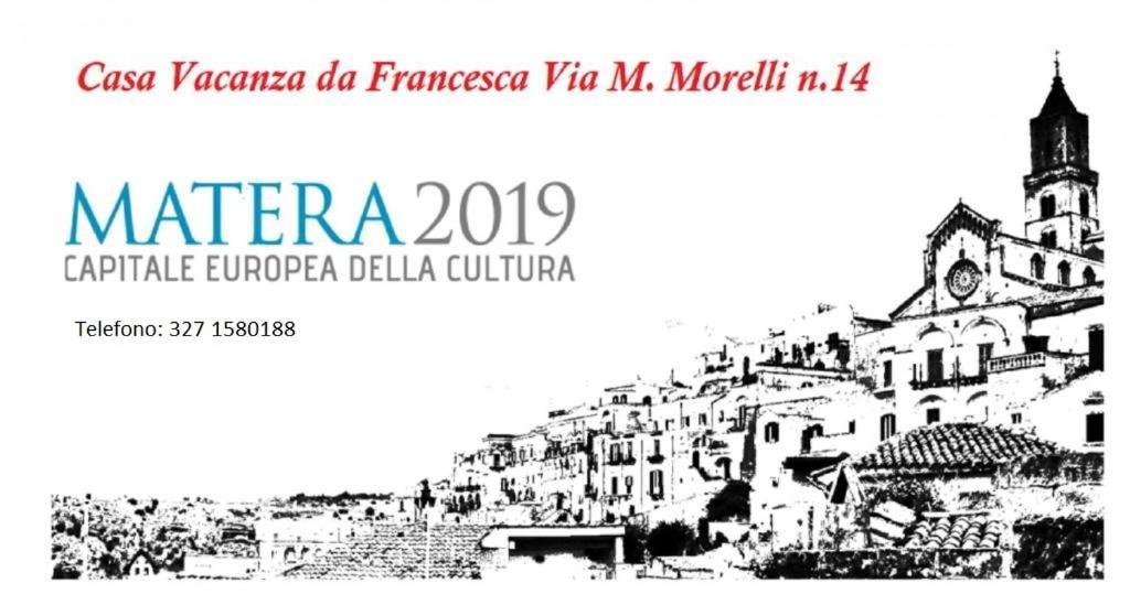 Appartamento Da Maria Francesca 마테라 외부 사진